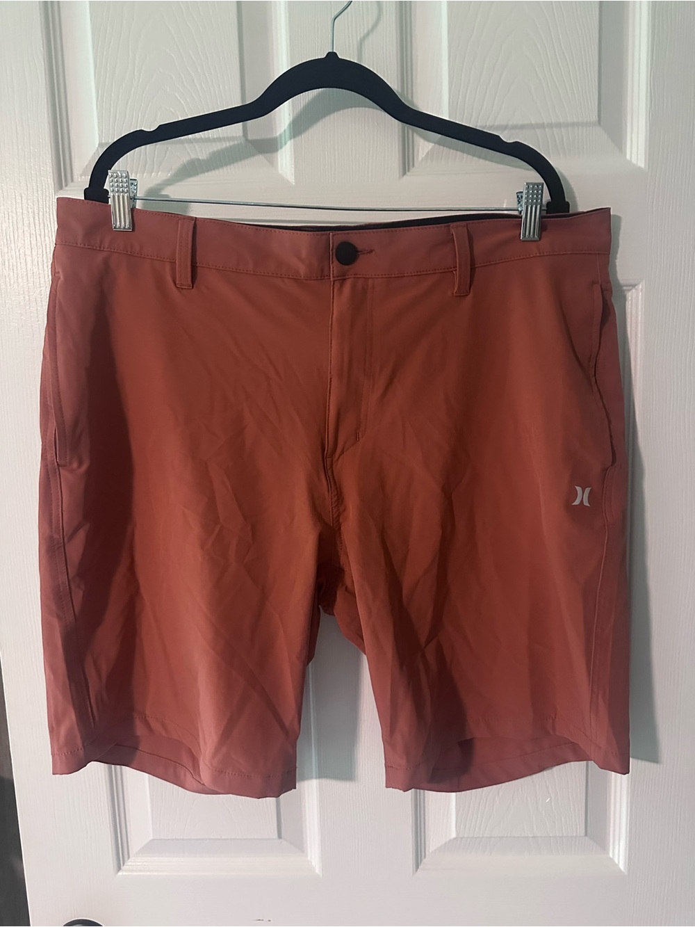 Hurley Men's Rust Orange Hybrid Board Shorts